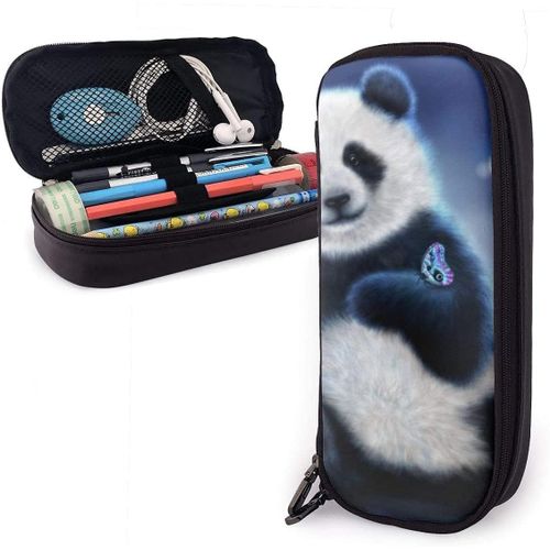 Grande Trousse À Crayons En Forme De Panda 3d Pour Garçons Et Filles, Pour Étudiant, Université, Fournitures Scolaires Et De Bureau