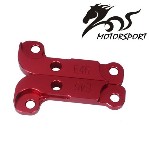 Rouge Adaptateur De Verrouillage De Direction, Angle De Braquage D'environ 25% 30%, Kit De Réglage E46 Pour Bmw E46 M3, Puissance De Dérive De Réglage "Nipseyteko"