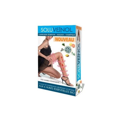 Soluveinol Collant De Compression - Noir - Taille 1 