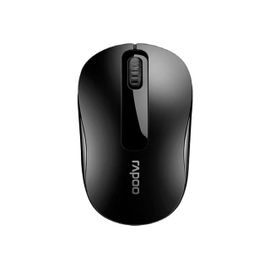 Rapoo M10 PLUS - Souris - droitiers et gauchers - optique - 3 boutons - sans fil - 2.4 GHz - récepteur sans fil USB - noir