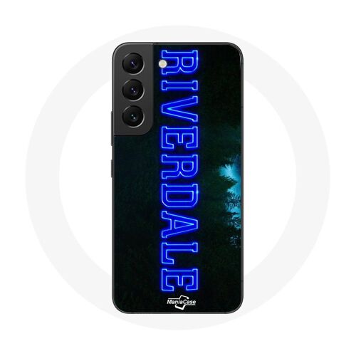 Coque pour Samsung Galaxy S21 FE Riverdale Série Logo bleu