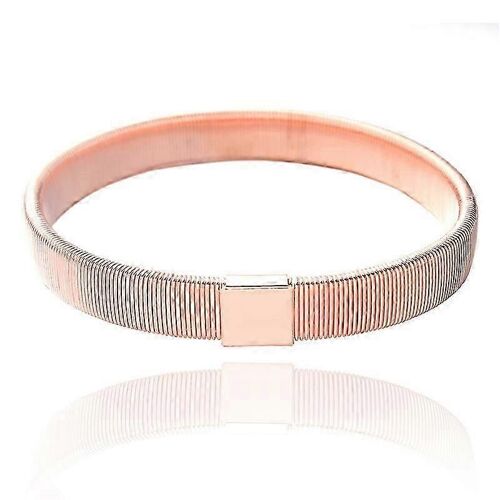 Brassard Metal Stretch Homme Brassard Metal Stretch Brassard Manches (Or Rose, 2 Pièces)
