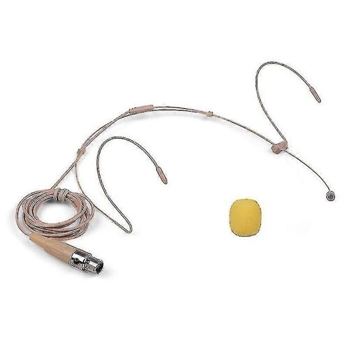 Casque léger Casque Microphone Condensateur Micro 4 broches Mini Xlr Plug Pour Émetteur De Poche Sans Fil ZUAN