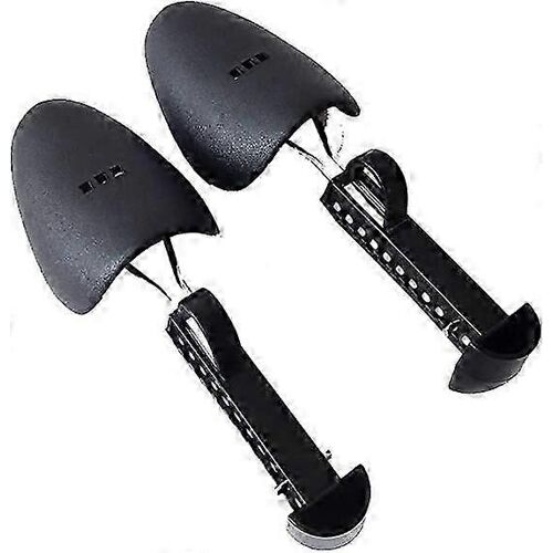 Hommes Noir Plastique Chaussure Arbre Chaussure Réglable Châssière Shaper Chaussure Titulaire Support De Chaussure