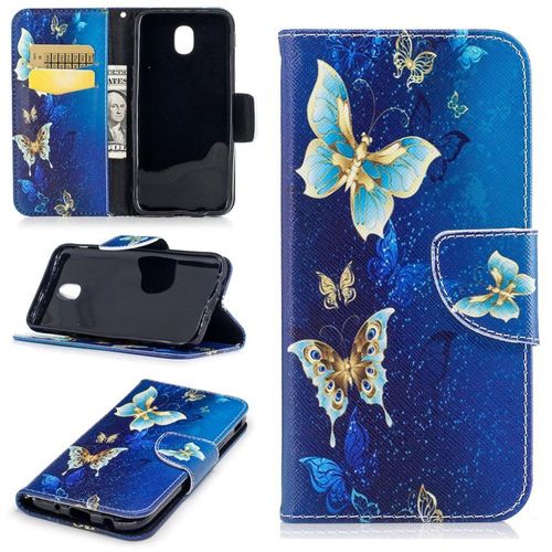 Saturcase Beau Motif Pu Cuir Magnétique Flip Portefeuille Support Porte-Carte Protecteur Coque Housse Étui Pour Samsung Galaxy J5 (2017) Sm-J530f (Design-2)