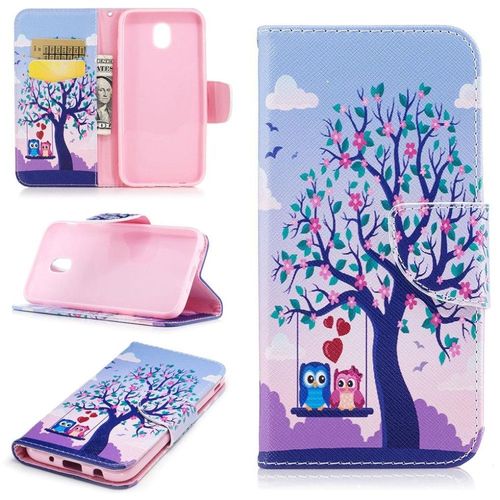 Saturcase Beau Motif Pu Cuir Magnétique Flip Portefeuille Support Porte-Carte Protecteur Coque Housse Étui Pour Samsung Galaxy J5 (2017) Sm-J530f (Design-3)