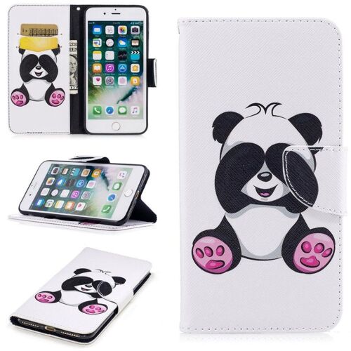 Apple Iphone 7 Plus Coque, Saturcase Beau Motif Pu Cuir Magnétique Flip Portefeuille Support Porte-Carte Protecteur Coque Housse Étui Pour Apple Iphone 7 Plus (5.5 Inch) (Design-5)