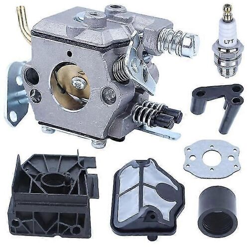 Kit Adaptateur De Carburateur Avec Filtre À Air Pour Husqvarna 136 142 141 137 41 36 Tronçonneuse Pour Walbro Wt-834 Wt-657 Wt-529