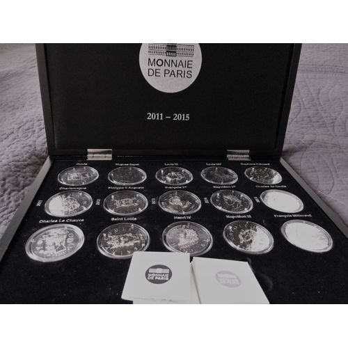Monnaie De Paris Coffret Les Grands Souverains Et Chefs D'etat