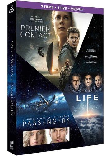 Coffret : Premier Contact + Passengers + Life - Origine Inconnue - Dvd + Copie Digitale