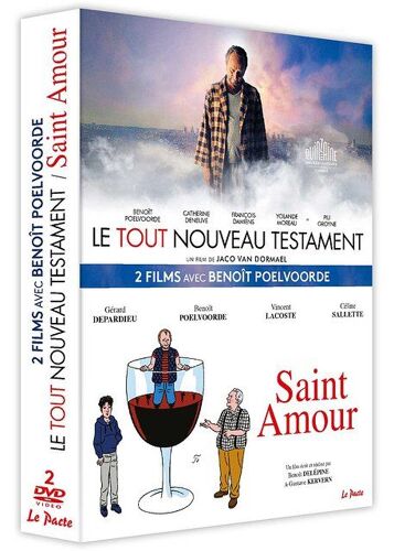 2 Films Avec Benoît Poelvoorde : Le Tout Nouveau Testament + Saint Amour - Pack