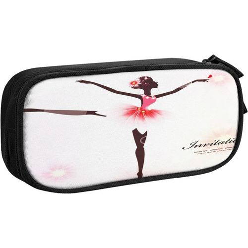 Trousse À Crayons Lacets Ballon De Rugby, Grande Capacité Grande Pochette Porte-Stylo