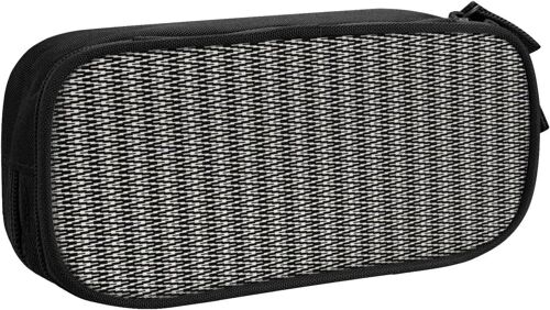 Trousse À Crayons Printemps Fleur Florissante Pétales Rayés, Grande Capacité Grande Pochette Porte-Stylo