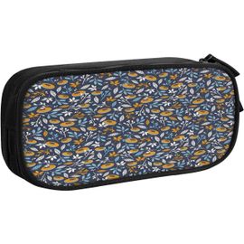 Trousse À Crayons Joueurs Ballon De Football Éclaboussures, Grande Capacité Grande Pochette Porte-Stylo