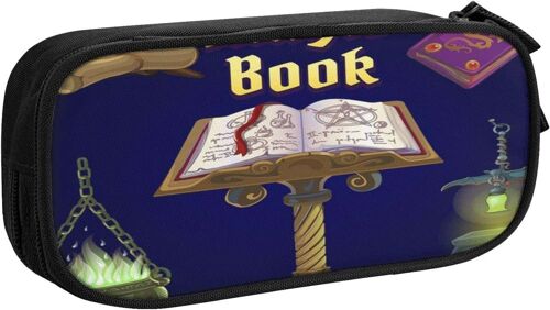 Trousse À Crayons Paysage Cascade, Grande Capacité Grande Pochette Porte-Stylo