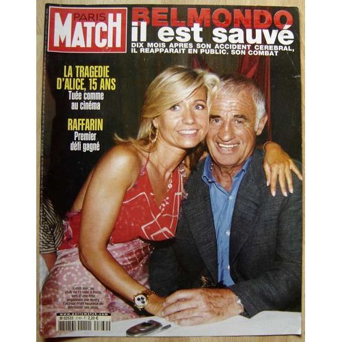 Paris Match N°2769, Coupure De Presse, Jean Paul Belmondo