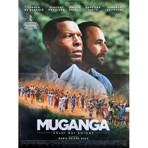 Muganga (Celui Qui Soigne) - Véritable Affiche De Cinéma Pliée - Format 40x60 Cm - De Marie-Hélène Roux Avec Isaach De Bankolé, Vincent Macaigne, Manon Bresch - 2025