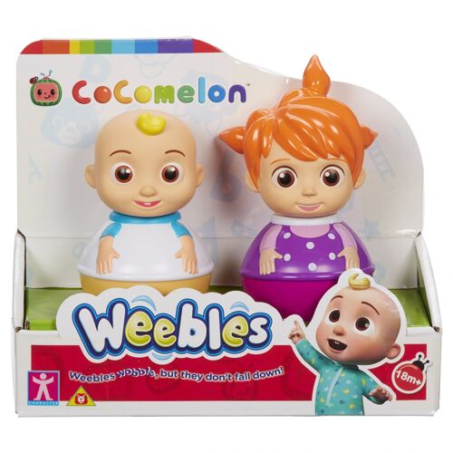 Weebles Weebles Cocomelon - Coffret 2 Personnages - Asst