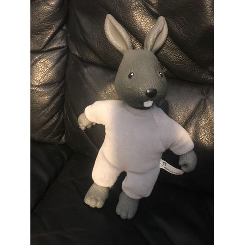 Lapin Gris Berchet 24cm Les Copains De La Forêt 