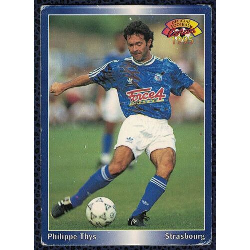 Panini Football Philippe Thys Milieu Strasbourg 1995 Carte N° 194