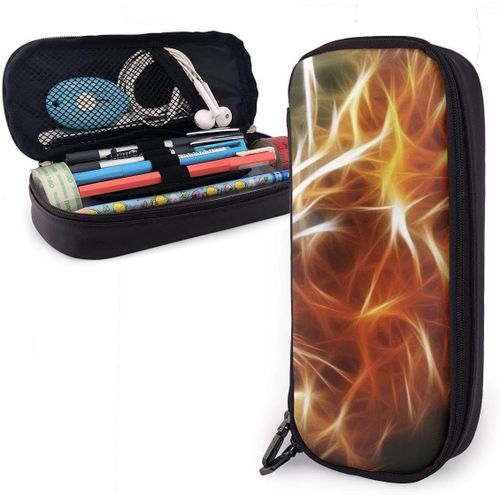 Organisateur Papeterie Sac 3d Rasta Africain Lion King Trousse ¿¿ Crayons Grande Capacit¿¿ Grand Stylo Sac Compartiments T