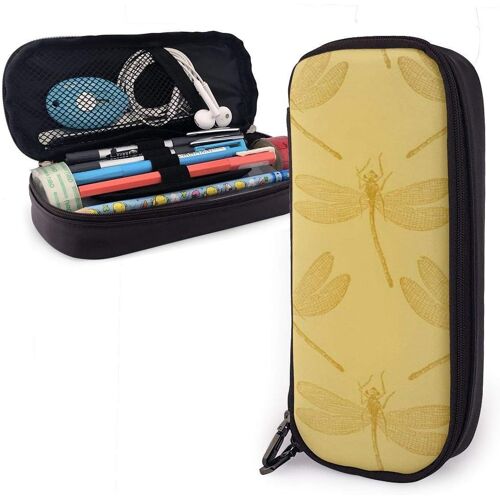 Grand Stylo Sac Libellule Organisateur Sac De Papeterie Pochette ¿¿ Crayons ¿¿Tanche ¿¿Tui ¿¿ Crayons L¿¿Ger Pour Bureau ¿¿Col