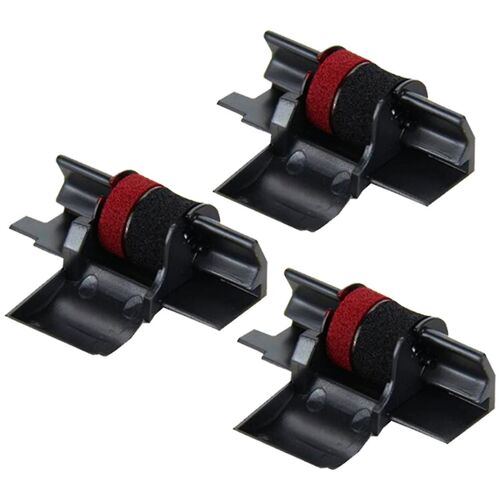 Calculatrice rouleau d'encre Imprimantes rubans pour HR18 IR40T pour P23DHV-G pour CX5322DP pour CX123 3Pcs