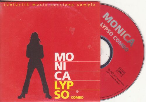 Cd Single Monica Lypso Combo Amsterdam / Tchatcheur / Egoista Card Ps Collector