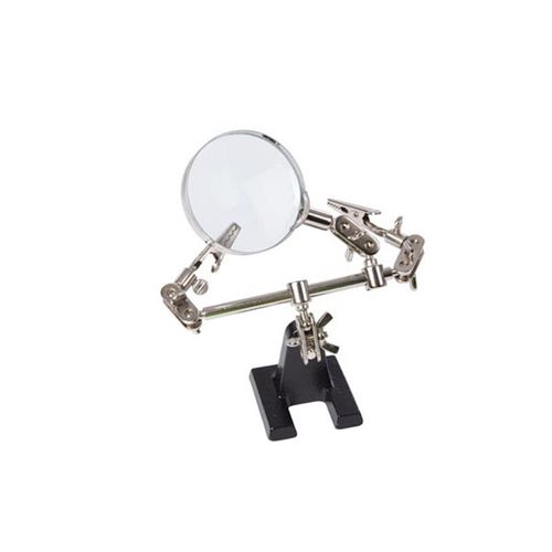 Troisième Main Avec Loupe