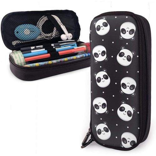 Panda Noir Trousse Grande Capacit¿¿ Stylo Crayon