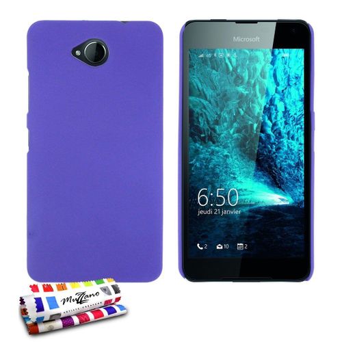 Coque Rigide Microsoft Lumia 650 Violet " Pearls " Ultra-Slim (B35)