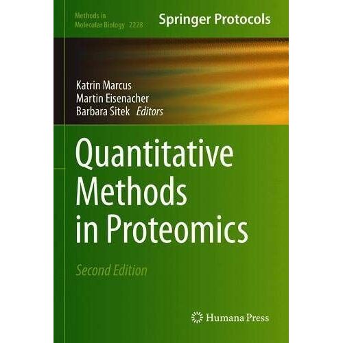 Quantitative Methods In Proteomics
