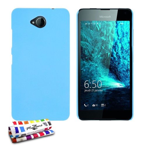 Coque Rigide Microsoft Lumia 650 Bleu Lagon " Pearls " Ultra-Slim (B35)