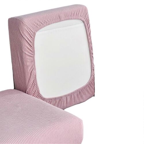 Housse de coussin de canapé extensible Housse de canapé en tissu extensible haute élasticité Housse de canapé Housse de coussin de canapé en tissu rose