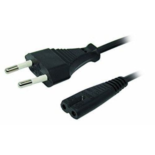 Câble d'alimentation secteur bi polaire 1,50m Omenex 491143