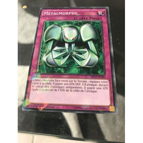 Yu Gi Oh! Metalmorphe Bp03-Fr189 Shatterfoil