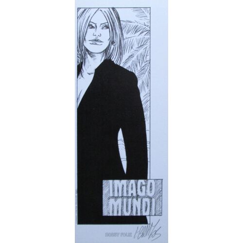 Ex Libris Signé Par Brahy / Imago Mundi