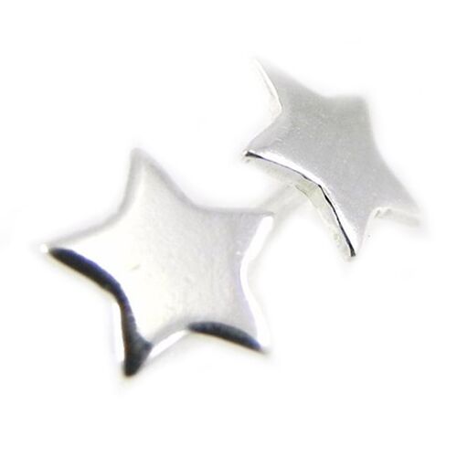 Boucles Argent "Etoiles