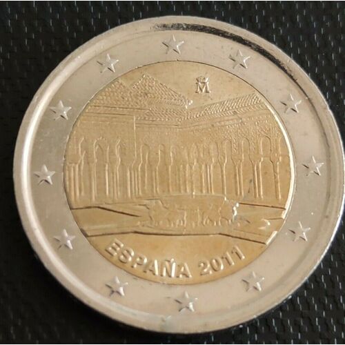 Pièce De Monnaie Espagne 2 Euro 2011