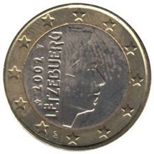 Luxembourg 1 Euro 2002 Tirage: 21.357.000 Piece Euro
