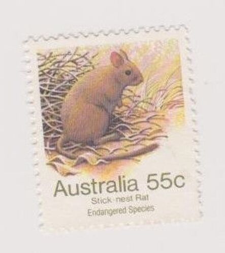 Timbre Australien Animaux Australien 55c