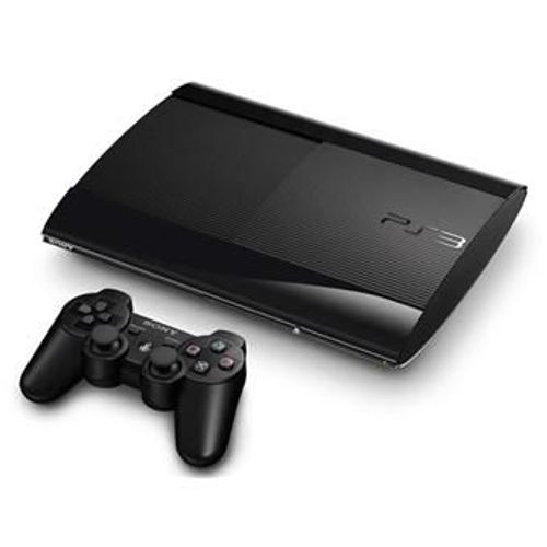 Ps3 Ultra Slim 500 Go Noir + 1 Manette