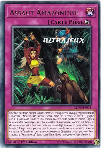 Yu-Gi-Oh! - Ledu-Fr011 - Assaut Amazonesse - Rare
