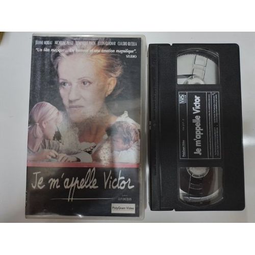 Cassette Vidéo Vhs - Je M'Appelle Victor - Jeanne Moreau