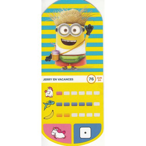 Carte Moi Moche Et Mechant N° 76 Auchan