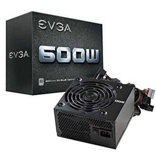 EVGA 100-W1-0600-K2 - Alimentation PC - ATX12V / EPS12V - 80 PLUS - CA 100-240 V - 600 Watt - Europe