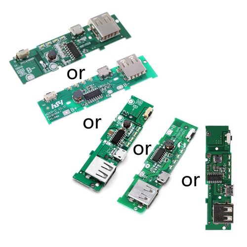 Module de carte PCB de chargeur de banque d'alimentation de téléphone portable USB 5V 2A pour batterie 18650