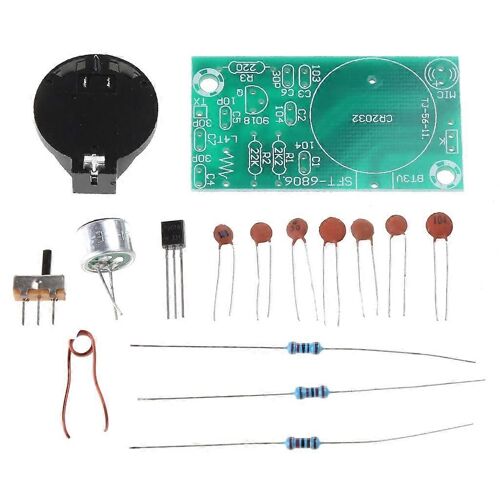 Simple DIY FM Microphone Sans Fil Pièces Kit De Formation Électronique Chaud