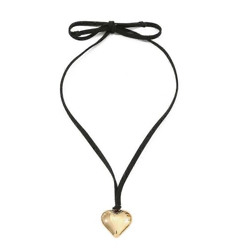 Collier Pendentif Coeur Colliers Pendentifs Avec Longue Chaîne Réglable Pour Femmes