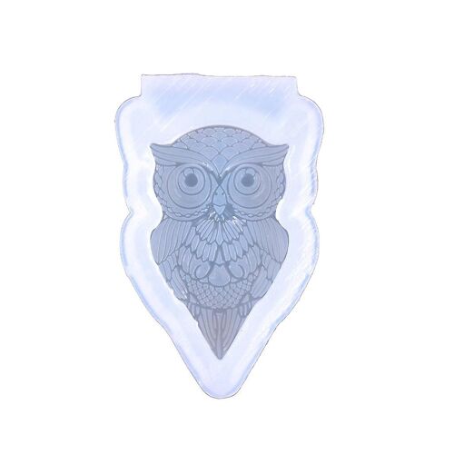 Moule De Plateau En Forme De Hibou En Silicone Moule De Plateau En Résine Moules Pour Bijoux Et Fournitures De Couture Plateau De Rangement Moule De Coulée D¿Époxy De Silicone